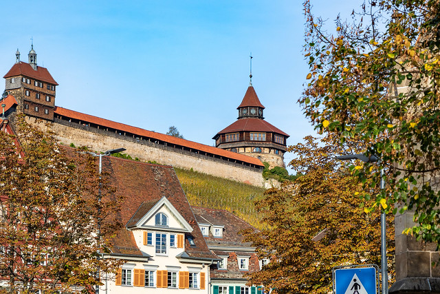 Esslinger Burg mit Dicker Turm