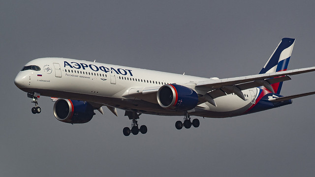 VQ-BFY Aeroflot - Russian Airlines Airbus A350-941