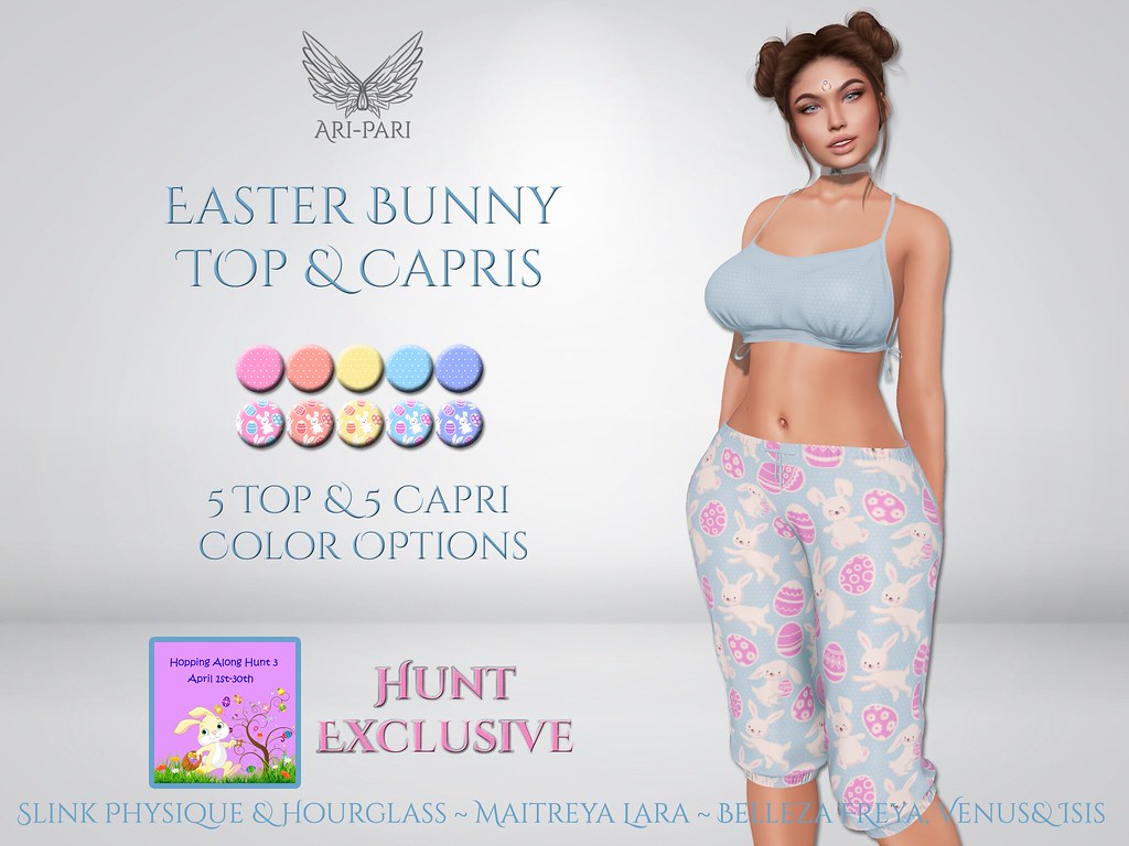 [Ari-Pari] Easter Bunny Top and Capris