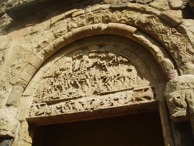 Eroded Tympanum, Rochester Cathedral