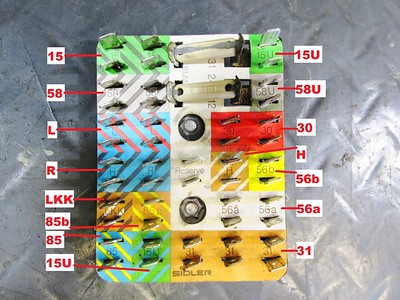 Wiring Connector Board Sections