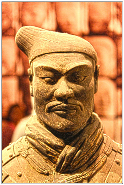 Terracotta Warrior, Emperor Qinshihuang's Mausoleum Site Museum, Linton District, Xi'an, Shaanxi, China