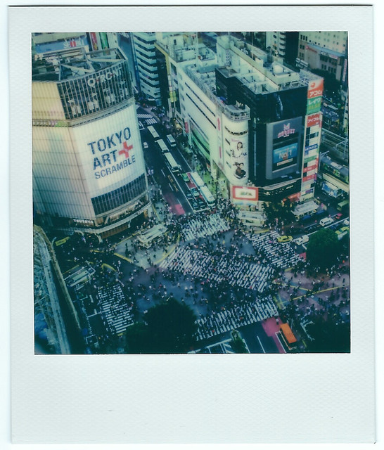 Polaroid | Shibuya Crossing, Tokyo, Japan