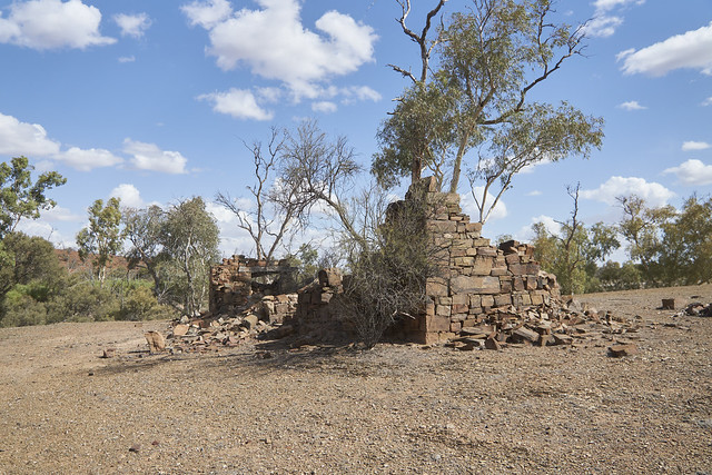 Ruins of an old miners hut in the Gammon Ranges, SA