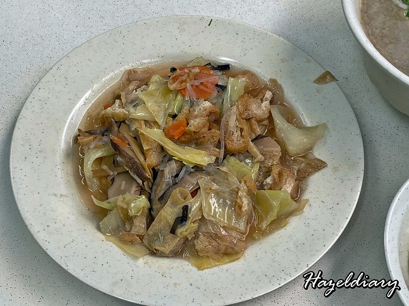 Cheng Mun Chee Kee Pig Organ Soup Singapore-Vegetables