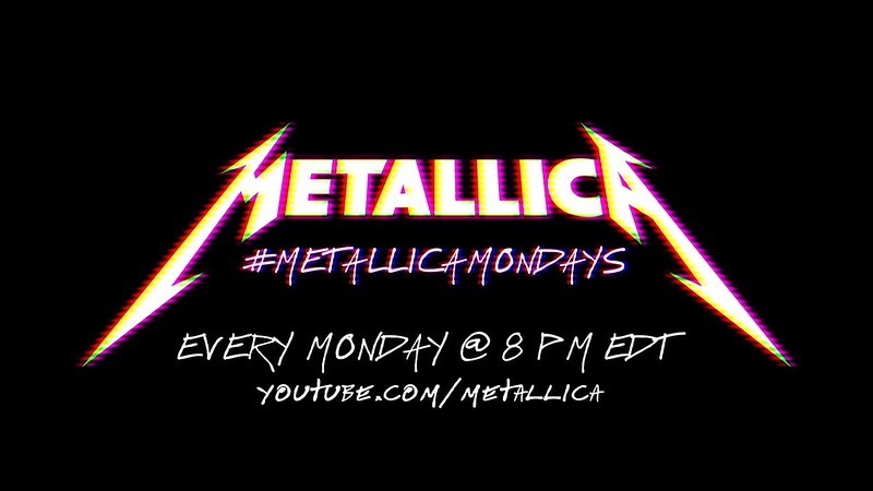 #MetallicaMondays: щотижнева серія концертів від гурту Металіка для безкоштовного перегляду