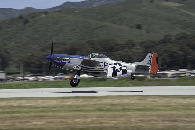 P-51D Straw Boss 2 Taking Off