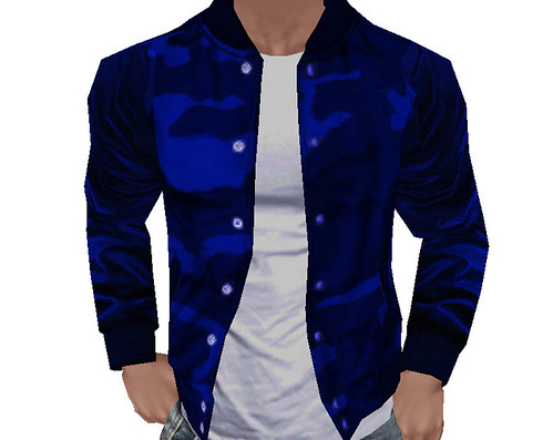 Blue Camo Jacket (M)