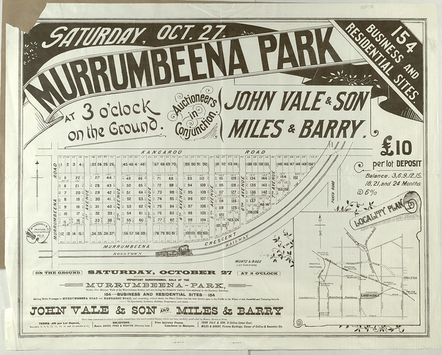Murrumbeena Park (Murrumbeena, Kangaroo and Poath Roads), 1888