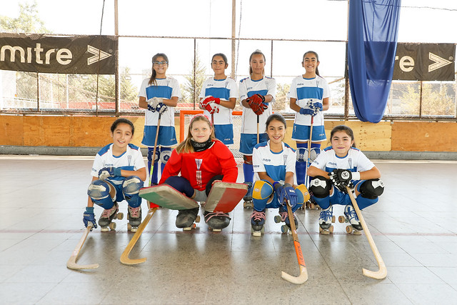 Sub 13-B Femenina Hockey Patín UC.   #Hockeypatinuc #HockeyPatin #LaCatolica