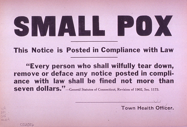 Small Pox: This Notice is Posted in Compliance with Law