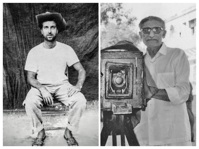 Pushkar, Rajasthan, India, 1990. Me (left) and the photographer who took the picture (right).