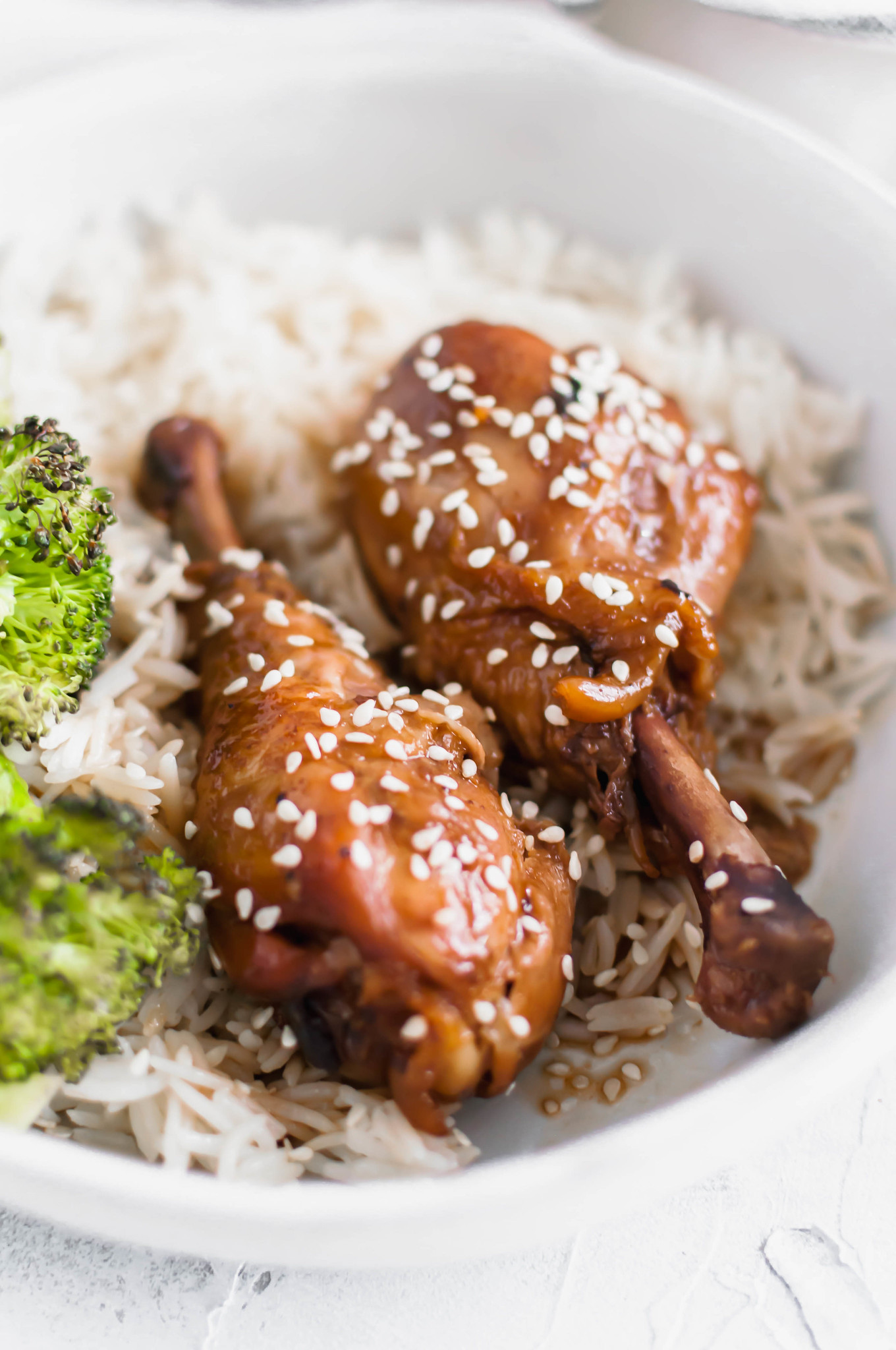 These Slow Cooker Teriyaki Chicken Drumsicks are the perfect meal when you're short on ingredients and the desire to cook. You're going to love this one.