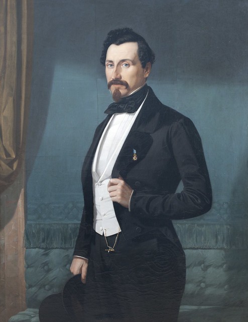 José Marcelo Contreras Muñoz, Bernardo Posseti.  1850, Óleo sobre lienzo