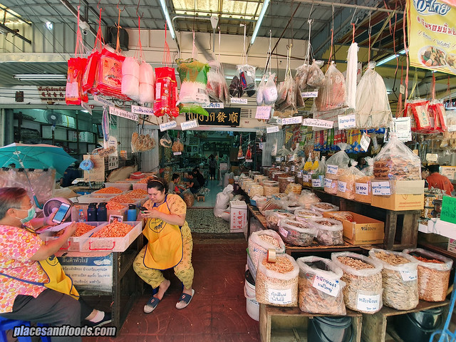 bangkok chinatown dried seafood