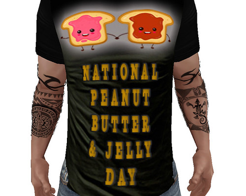 National Peanut Butter and Jelly Day T-Shirt (M)