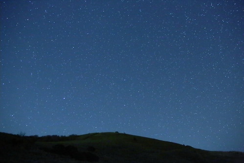 star sky hill landscape night 夜 星空 夜空 風景 星