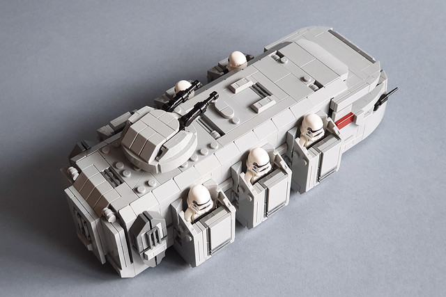 Imperial Troop Transport MOC by Edge of Bricks