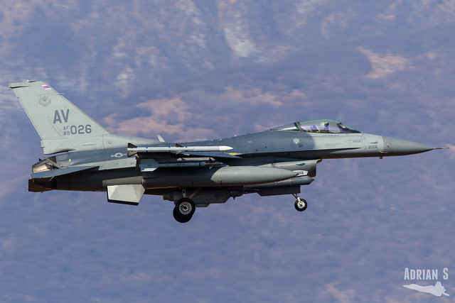 89-2026 F-16CM Fighting Falcon | LIPA | 21.02.2020