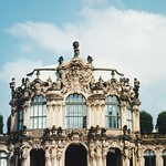 Le Zwinger (1711-1722), Dresde, Saxe, Allemagne.