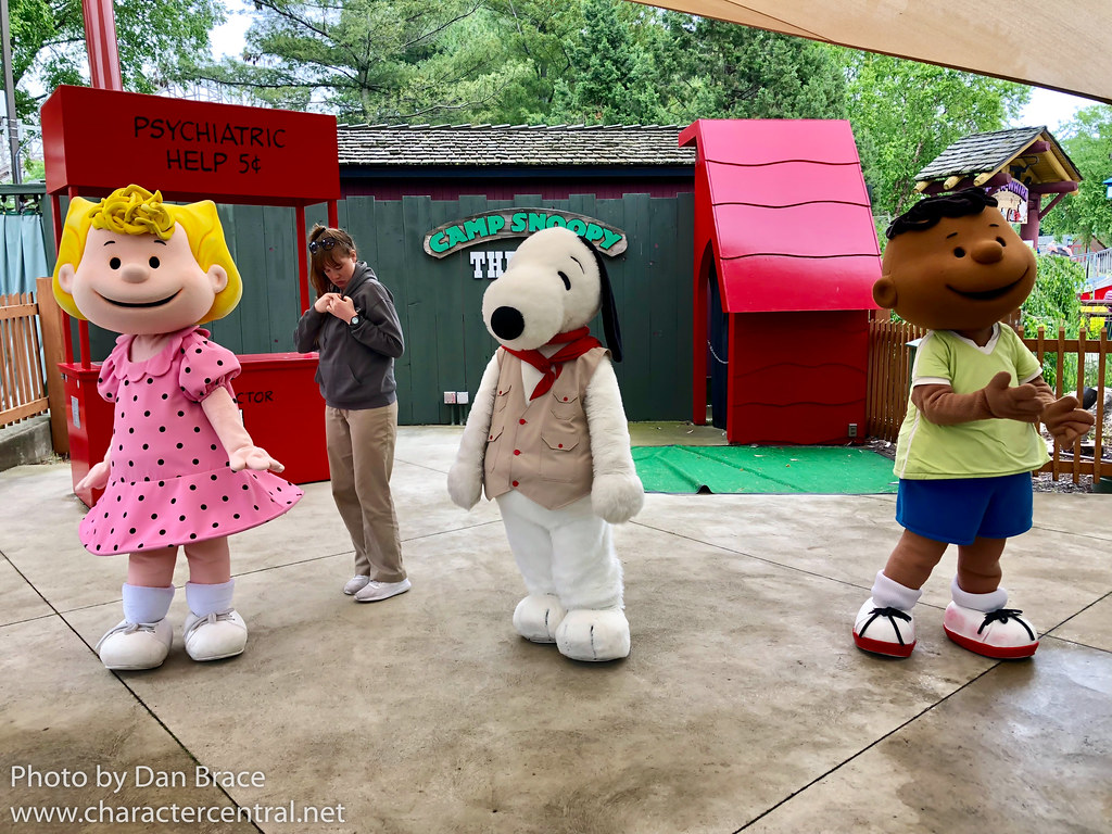 Peanuts character fun | Cedar Point, Ohio. June 2018. www.ch… | Flickr