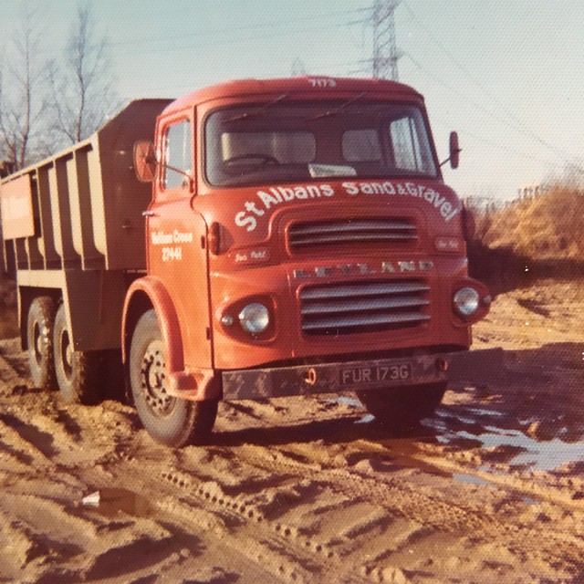My old brothers ,LAD Leyland super comet ,taken at fishers green pit ,Waltham Abbey ,Essex .He had this new late 1968 .