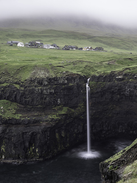 Múlafossir, Vágar, Faroe Islands