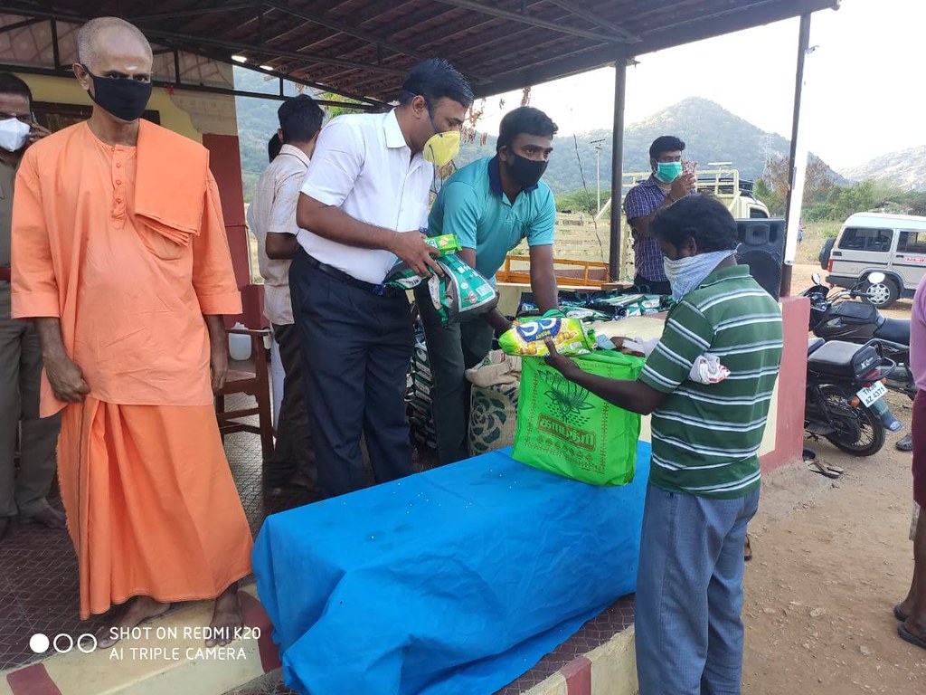COVID-19 Relief, Ramakrishna Mission, Coimbatore, 1 Apr 2020 (10)