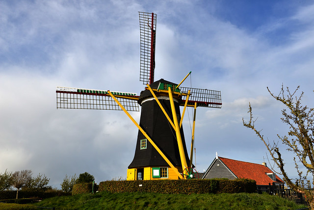 Pays-Bas - Netherlands - Hollande - environs de Westkapelle