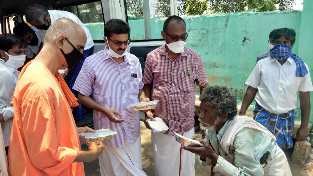 COVID-19 Relief, Ramakrishna Mission, Coimbatore, 1 Apr 2020 (2)