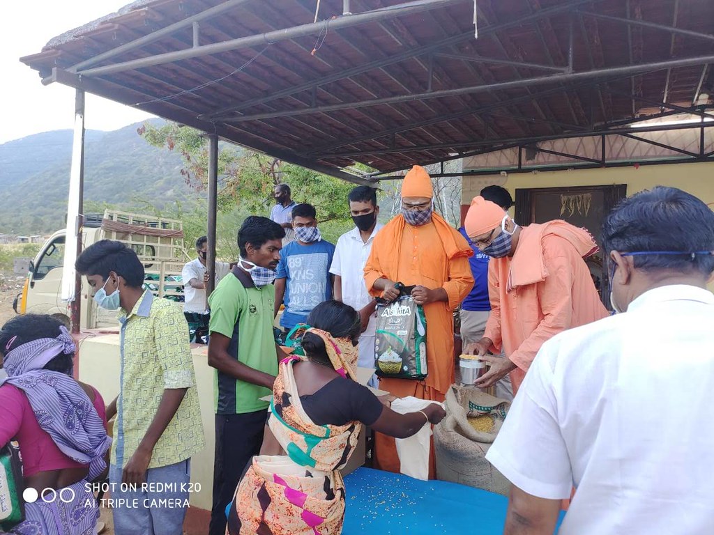 COVID-19 Relief, Ramakrishna Mission, Coimbatore, 1 Apr 2020 (21)