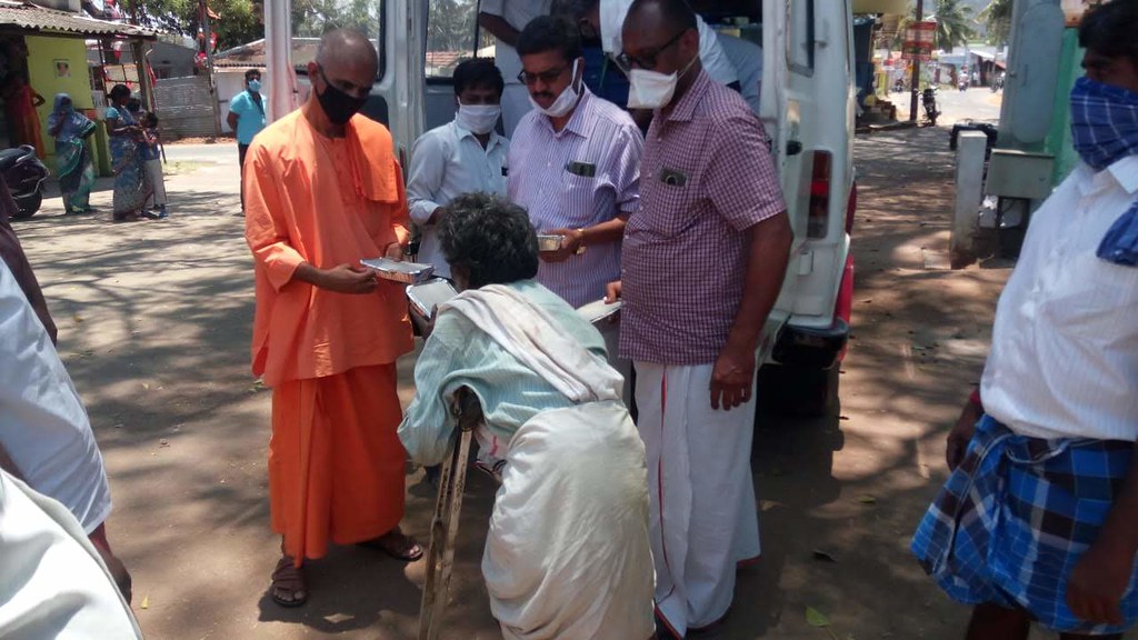 COVID-19 Relief, Ramakrishna Mission, Coimbatore, 1 Apr 2020 (13)