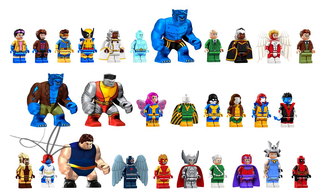 Full X-Men figure Collection list | and heres just the full … | Flickr