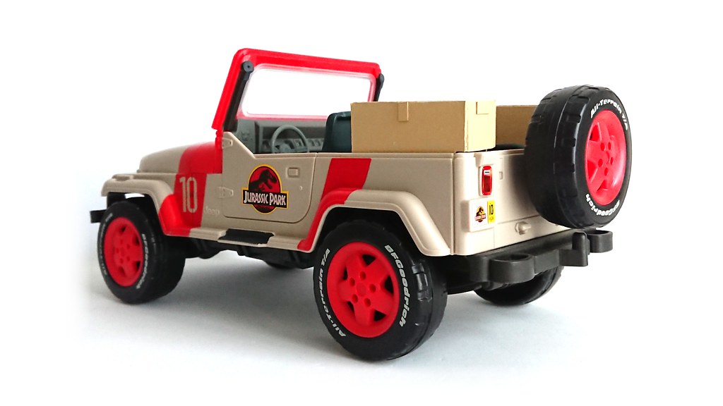 Jurassic World Maquette Matchbox FMT19 Jeep Wrangler Legacy Collection Mattel 