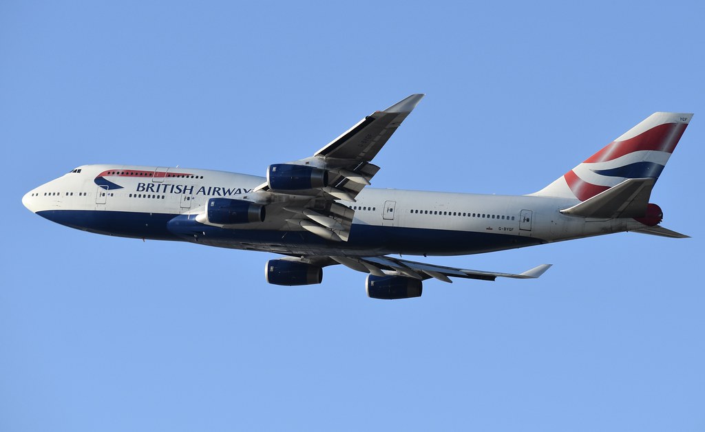 British Airways 747-400 G-BYGF | BA282 to LHR | Jack Cook - SoCal ...