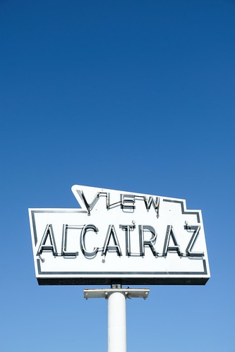 california usa sanfrancisco city urban sign alcatraz fujifilm xt2 travel traveling traveler blue details america