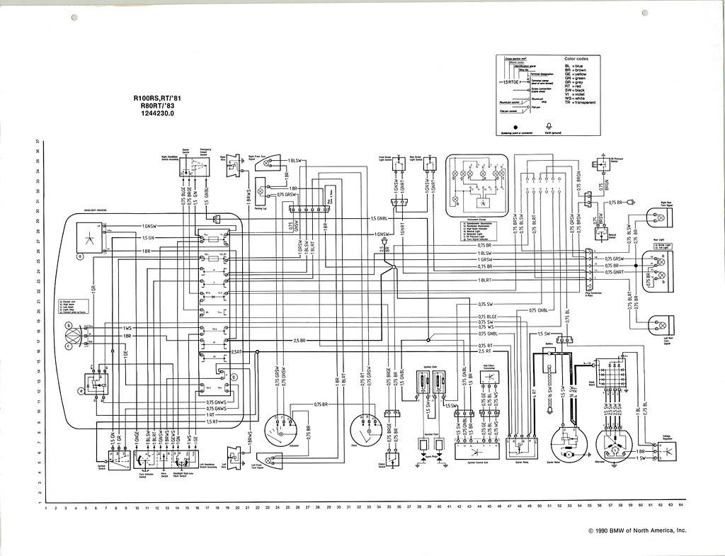 BMW NA Wiring Diagram (Source-Tom Cutter, Rubber Chicken Racing Garage)