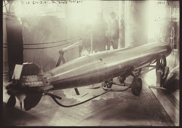 En las pruebas que se hicieron a los torpedos Whitehead se lograron estas fotografías