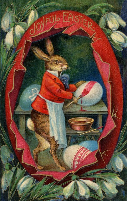 Easter Bunny Egg Painter—Joyful Easter