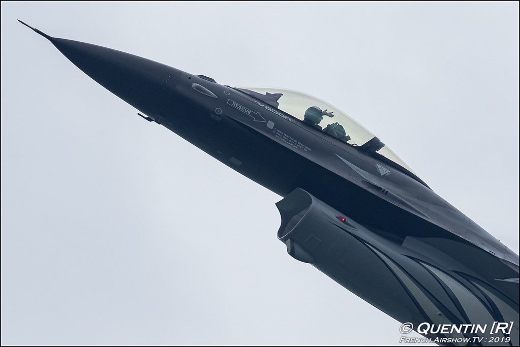 Belgian Air Force F-16 Solo Display Dark Falcon Vador Airpower19 Zeltweg Hochsteiermark Steiermark Austria Österreichs Bundesheer Canon Sigma France contemporary lens Meeting Aerien 2019