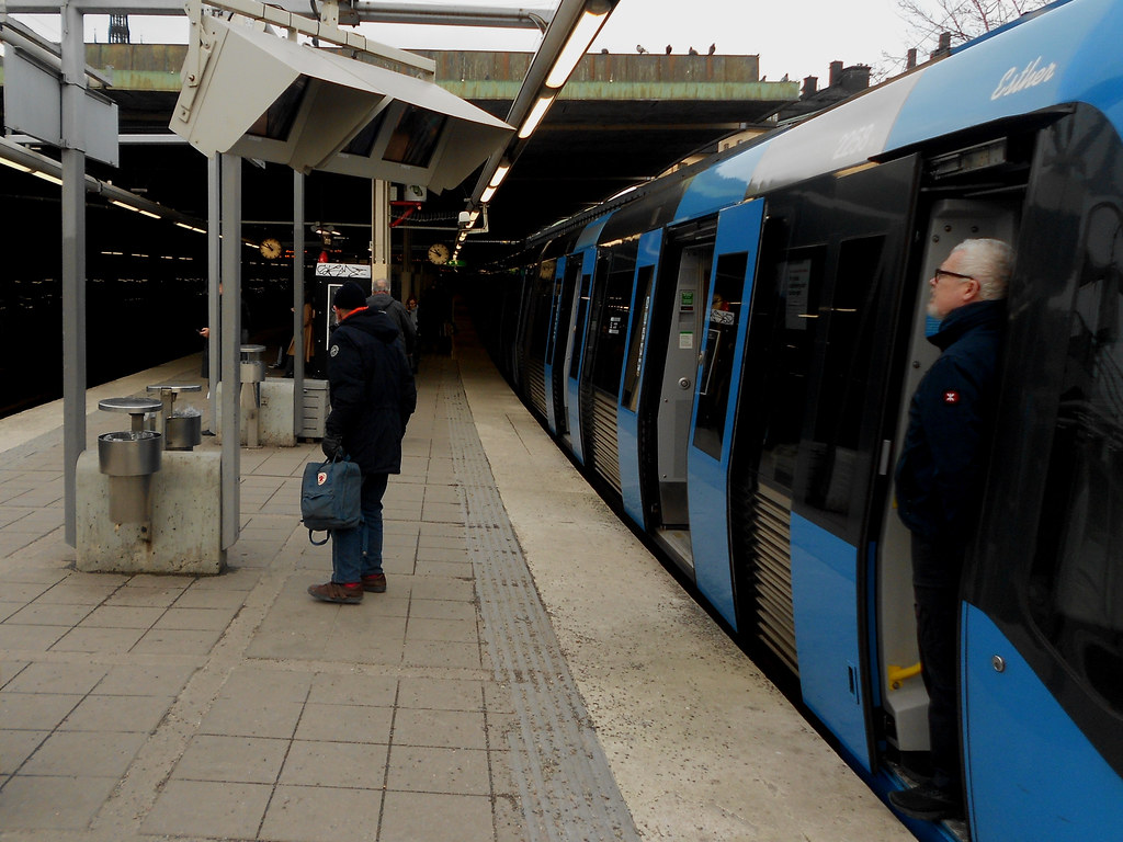 Метро Стокгольма. Станция "Gamla Stan".