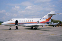 British Aerospace BAe 125-800 G-DCCC GRO 26/04/1986