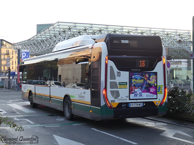 IVECO UrbanWay 12 CNG - 10457 - Keolis Lille