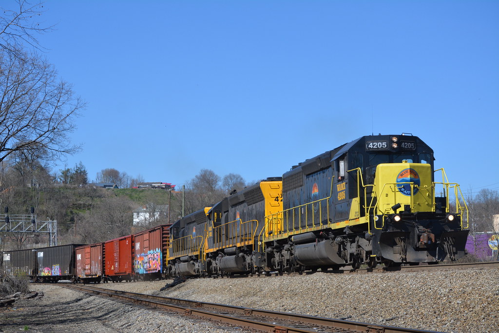 WAMX SD40-2 4205-T-31 | Blue Ridge Southern Railroad Eastbou… | Flickr