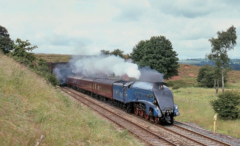 Unusual Settle-Carlisle location 4
4498 exits the tunnel with a CME on 17/7/93
Copyright David Price
No unauthorised use
