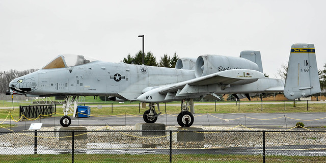 A-10A 80-0168/IN Preserved Ft. Wayne, IN