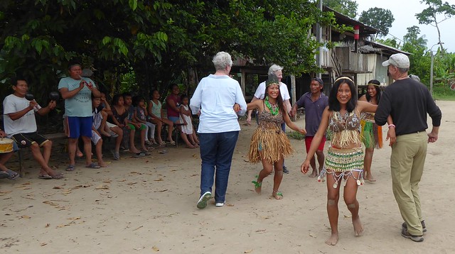 Rainforest village dance