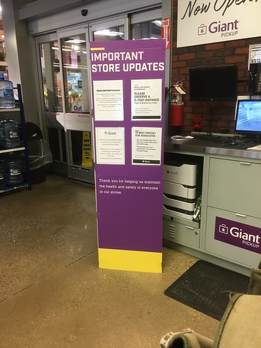 Sign At Giant