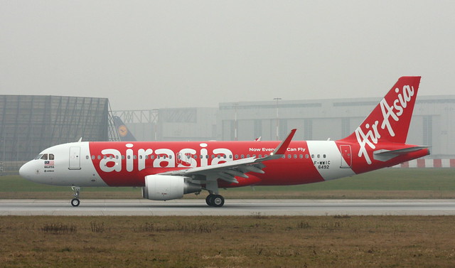 air asia Malaysia, 9M-AJU, MSN 6492, Airbus A 320-216SL, 17.02.2015, XFW-EDHI, Hamburg Finkenwerder (from 03/06/2016 China West Air, B-8643)