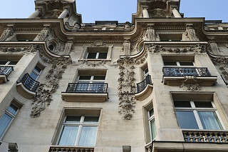 Paris - Champs Elysees walk windows